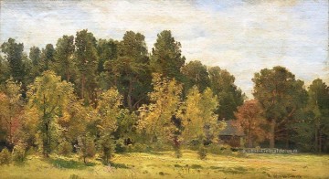 Ivan Ivanovich Shishkin Werke - WaldKanten klassische Landschaft Ivan Ivanovich